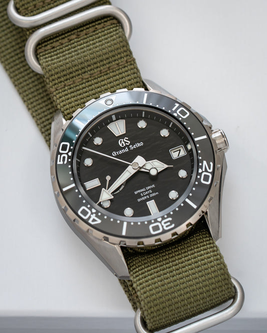 Grand Seiko Evolution 9 SLGA015 "Black Stream"