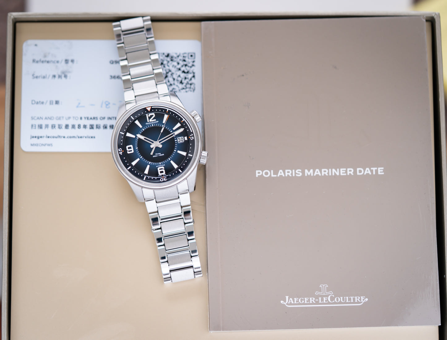 Jaeger LeCoultre Polaris Mariner Date Q9068180