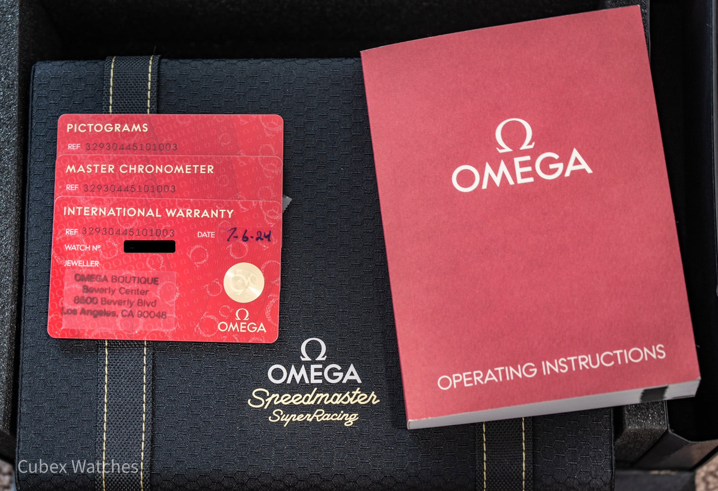 Omega Speedmaster Super Racing 329.30.44.51.01.003