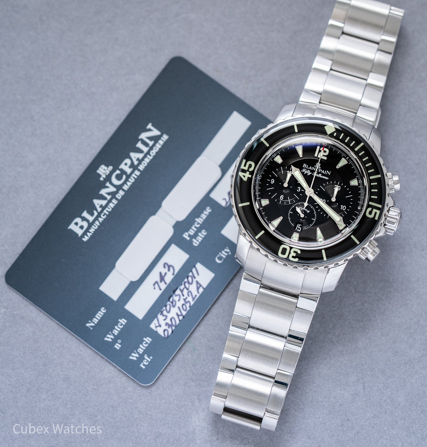 Blancpain Fifty Fathoms Chronographe Flyback 5085