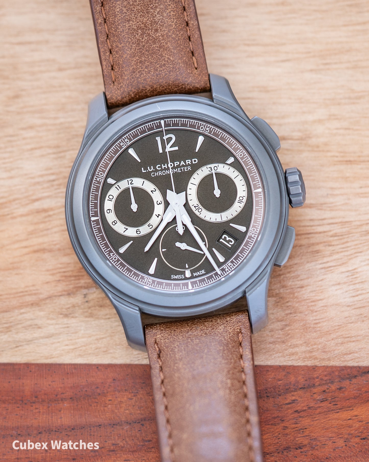 Chopard L.U.C Chrono One Flyback Titalyt 100 Piece Limited Edition