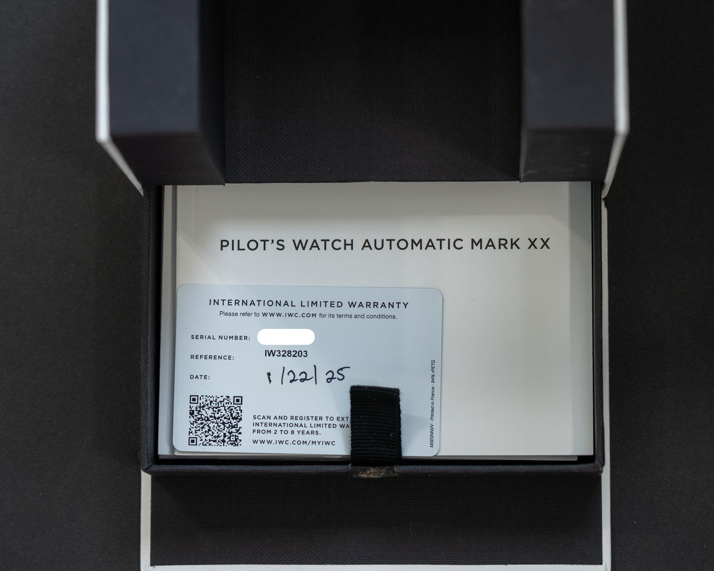 IWC Pilot Mark XX IW328203