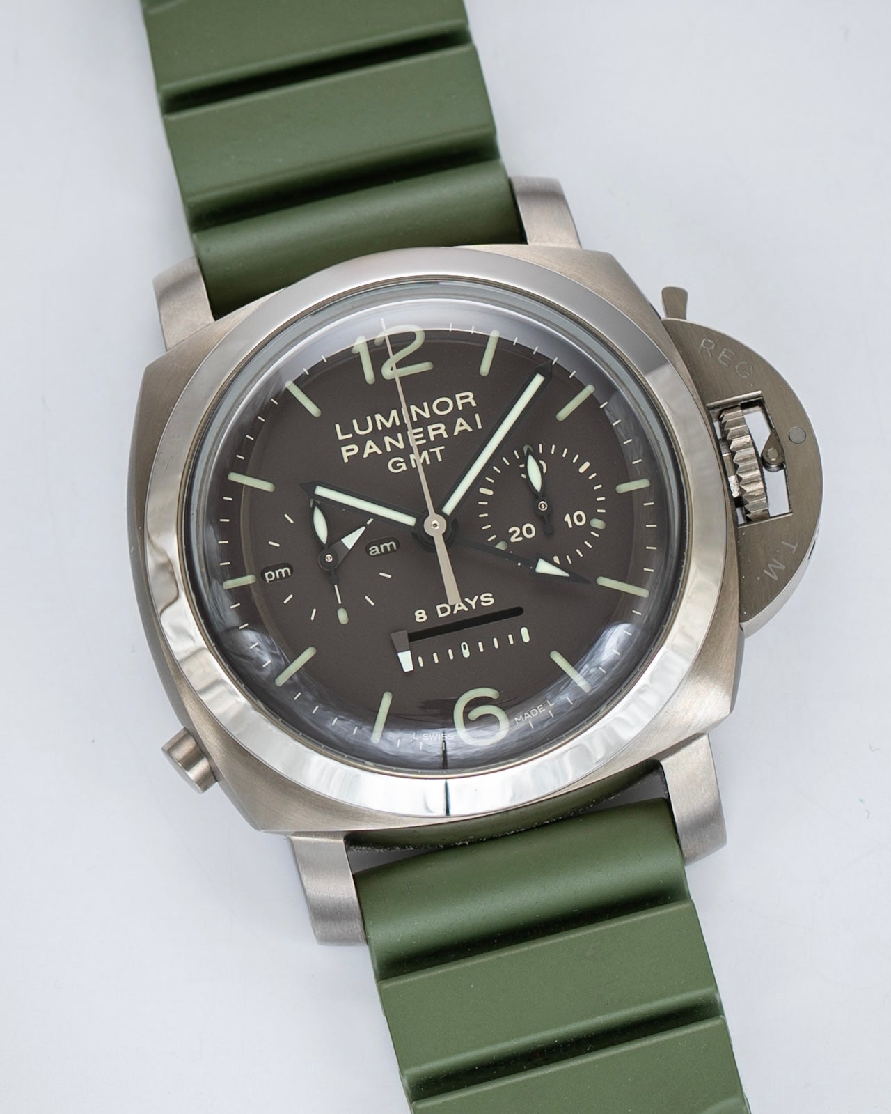 Panerai Luminor PAM311 Monopulsante 8 Days GMT Ti