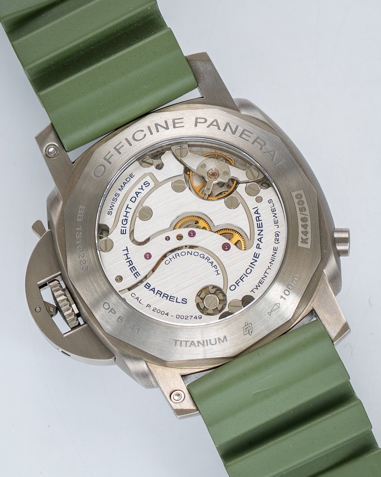 Panerai Luminor PAM311 Monopulsante 8 Days GMT Ti