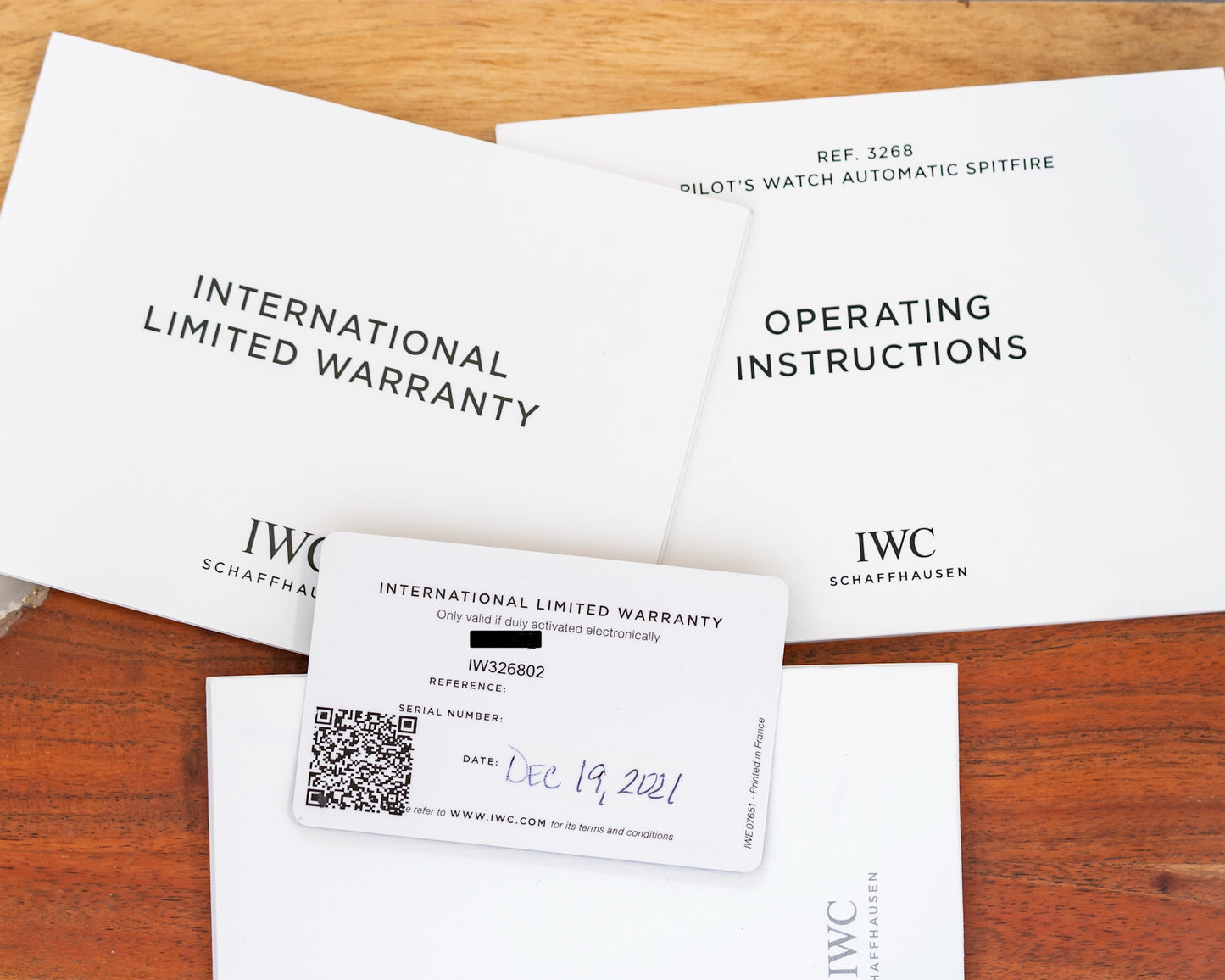 IWC Pilot Spitfire Bronze IW326802