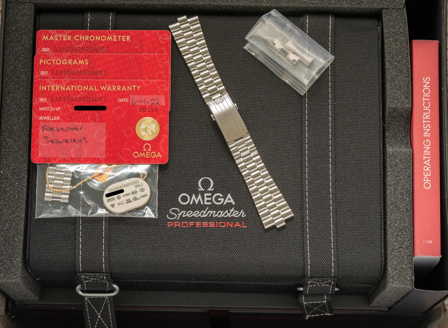 Omega Speedmaster Professional Moonwatch Sapphire Sandwich Cal. 3861