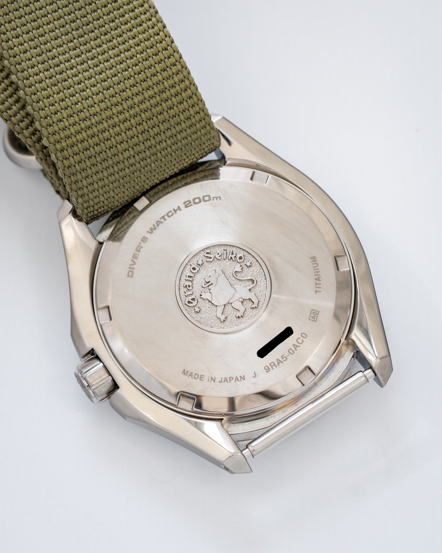 Grand Seiko Evolution 9 SLGA015 "Black Stream"