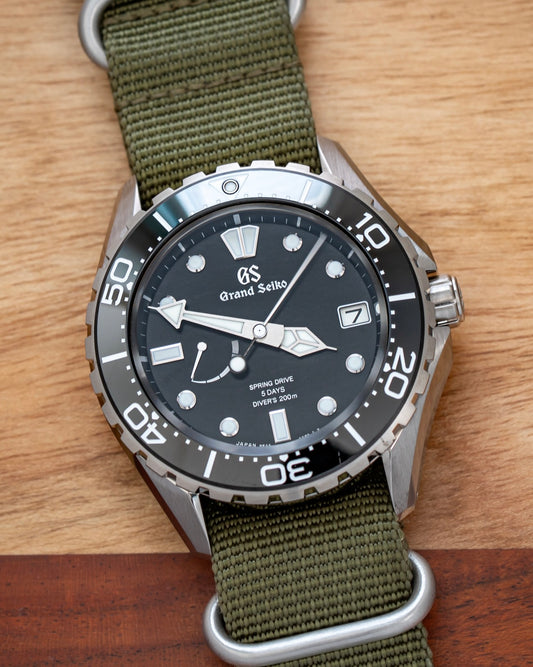 Grand Seiko Evolution 9 SLGA015 "Black Stream"