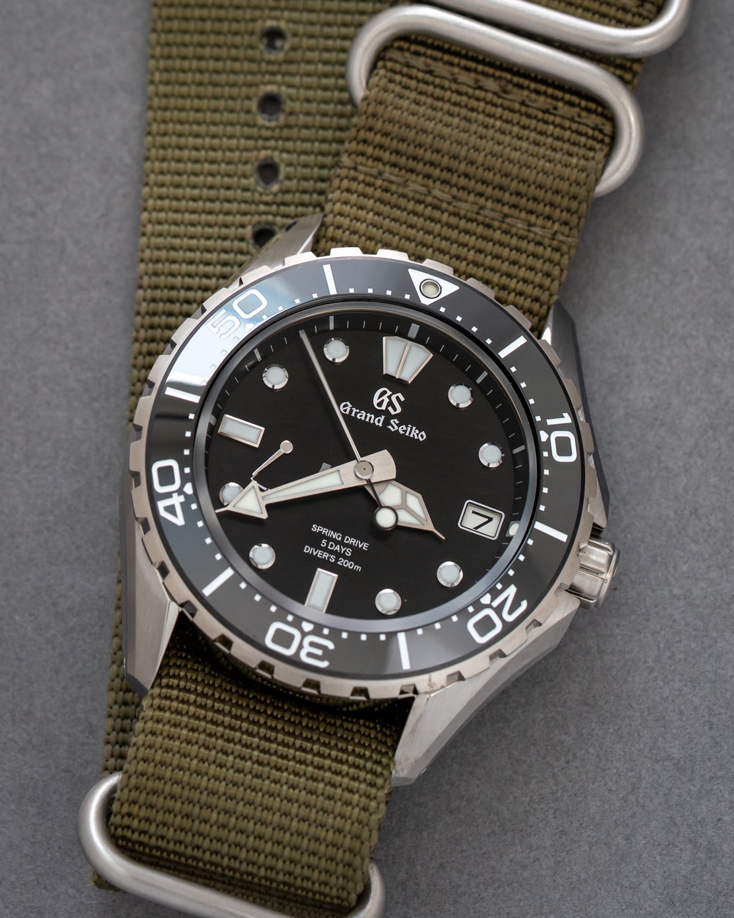 Grand Seiko Evolution 9 SLGA015 "Black Stream"