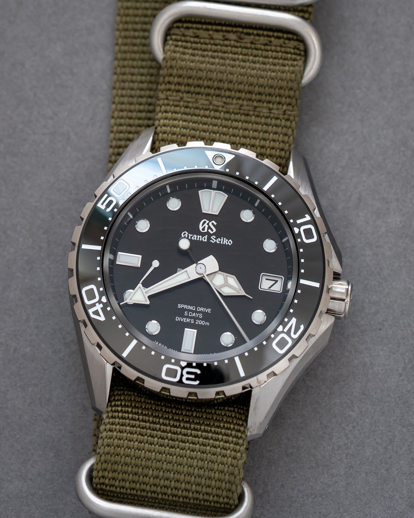 Grand Seiko Evolution 9 SLGA015 "Black Stream"