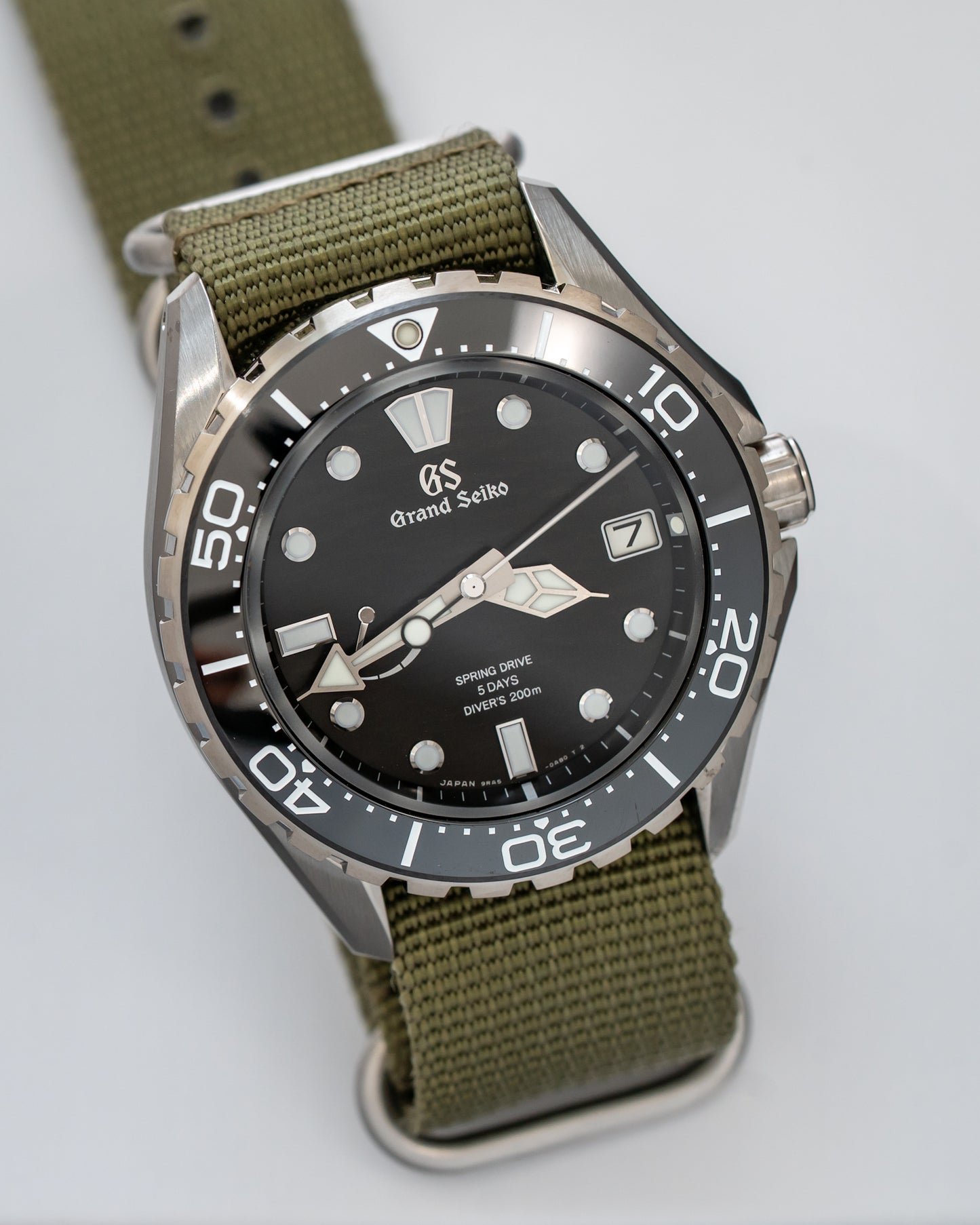 Grand Seiko Evolution 9 SLGA015 "Black Stream"