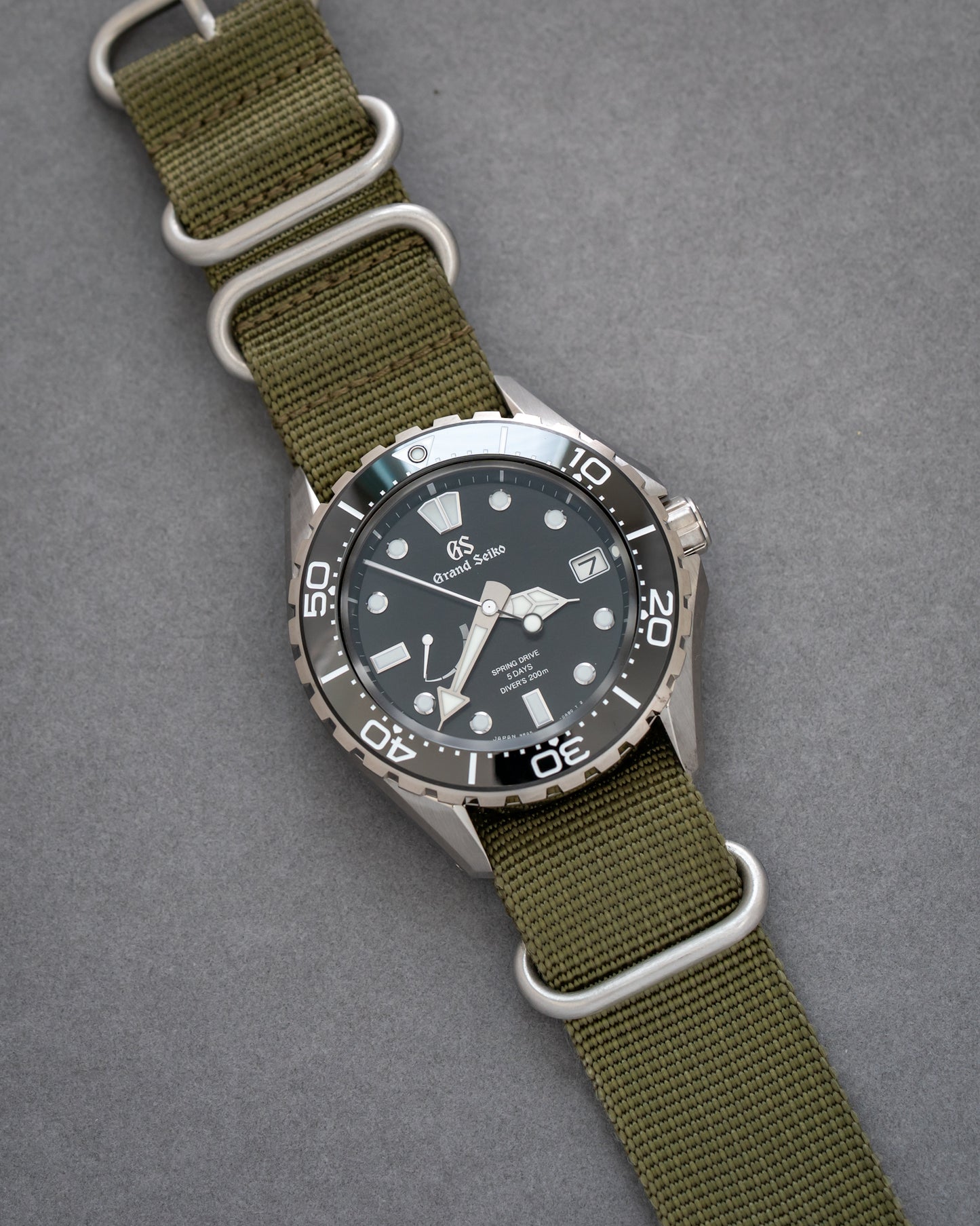 Grand Seiko Evolution 9 SLGA015 "Black Stream"