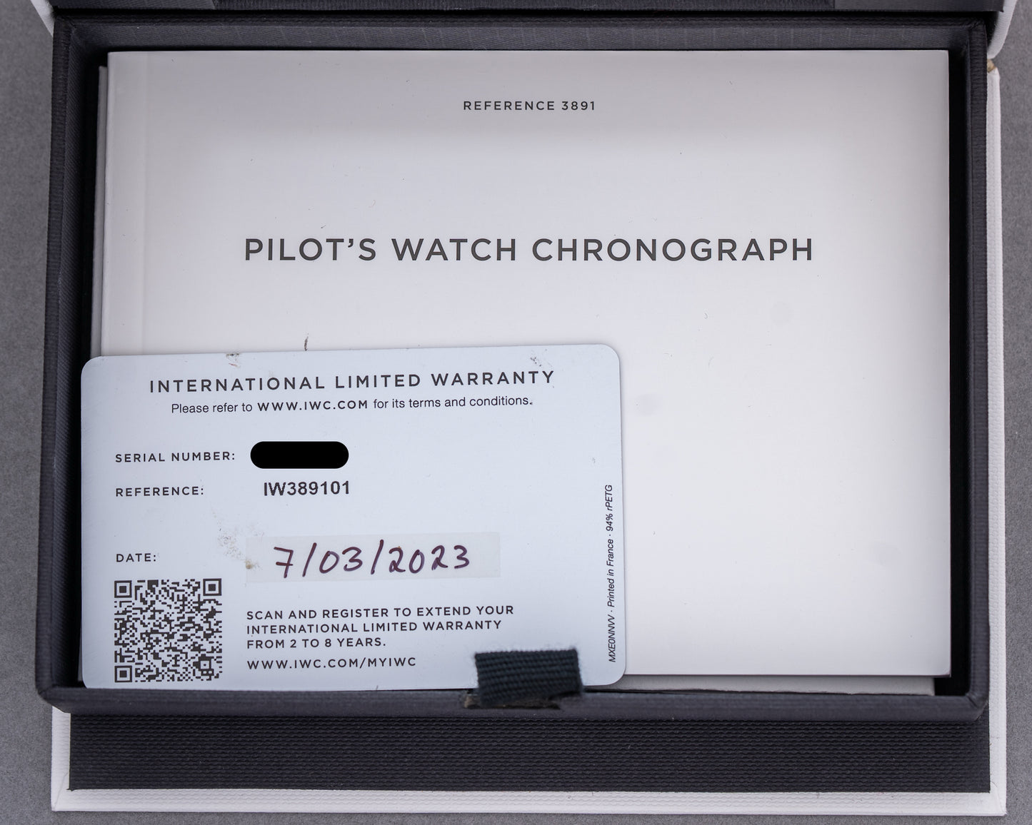 IWC Pilot Flyback Chronograph Top Gun IW389101