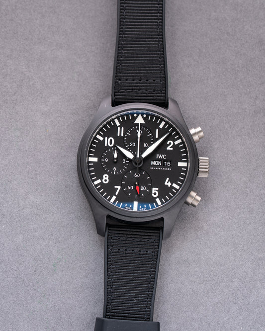IWC Pilot Flyback Chronograph Top Gun IW389101
