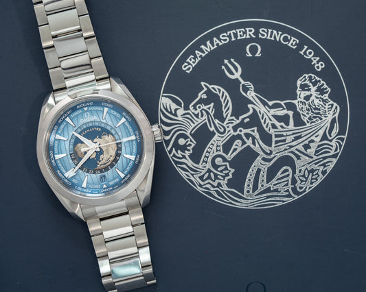 Omega Seamaster Aqua Terra Worldtimer Summer Blue