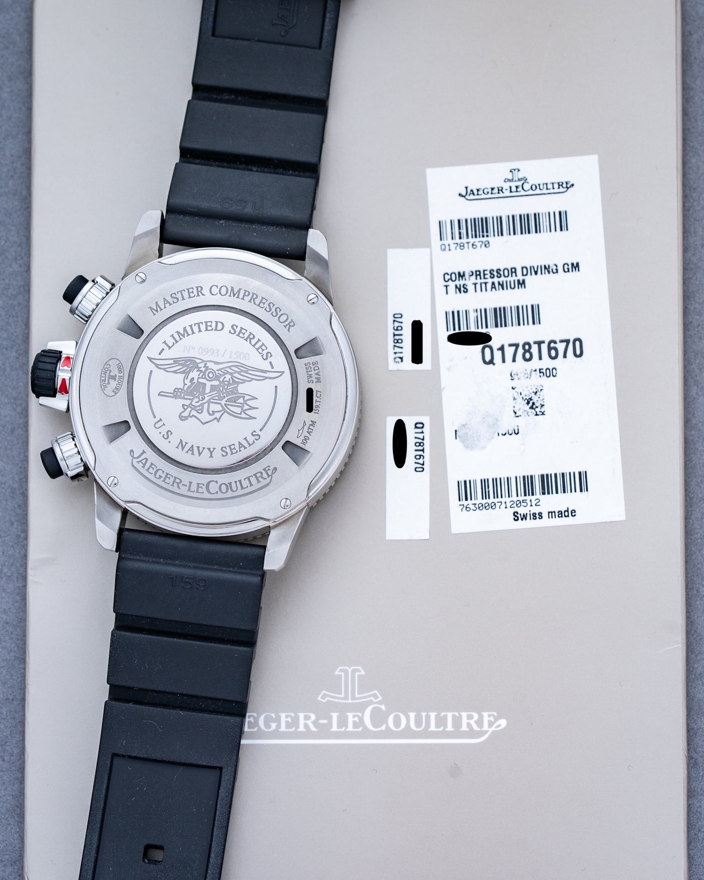 Jaeger-LeCoultre Master Compressor Diving Chronograph GMT "Navy SEALs"