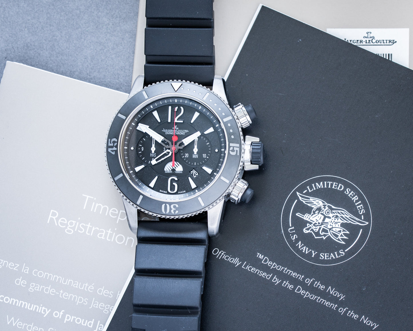 Jaeger-LeCoultre Master Compressor Diving Chronograph GMT "Navy SEALs"