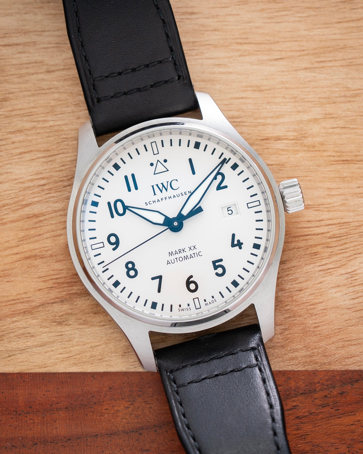 IWC Pilot's Watch Mark XX White Dial