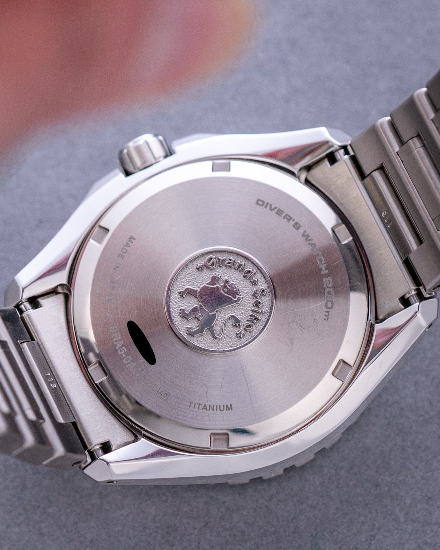 Grand Seiko Evolution 9 SLGA015 "Black Stream"