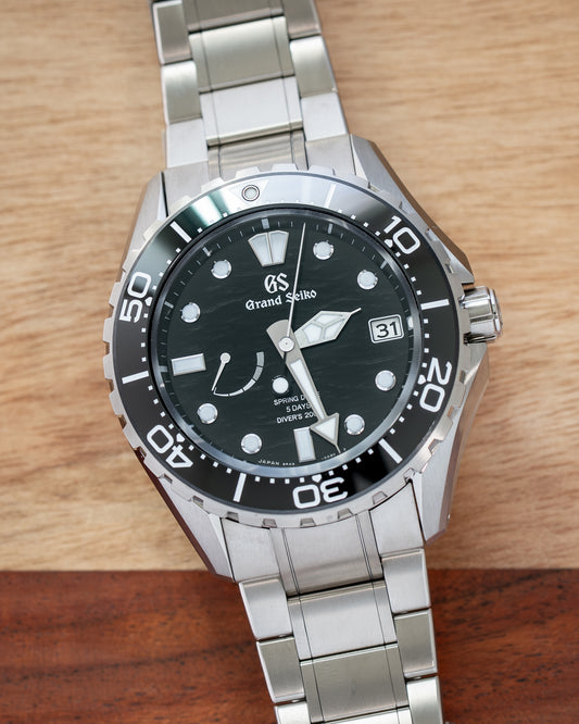 Grand Seiko Evolution 9 SLGA015 "Black Stream"
