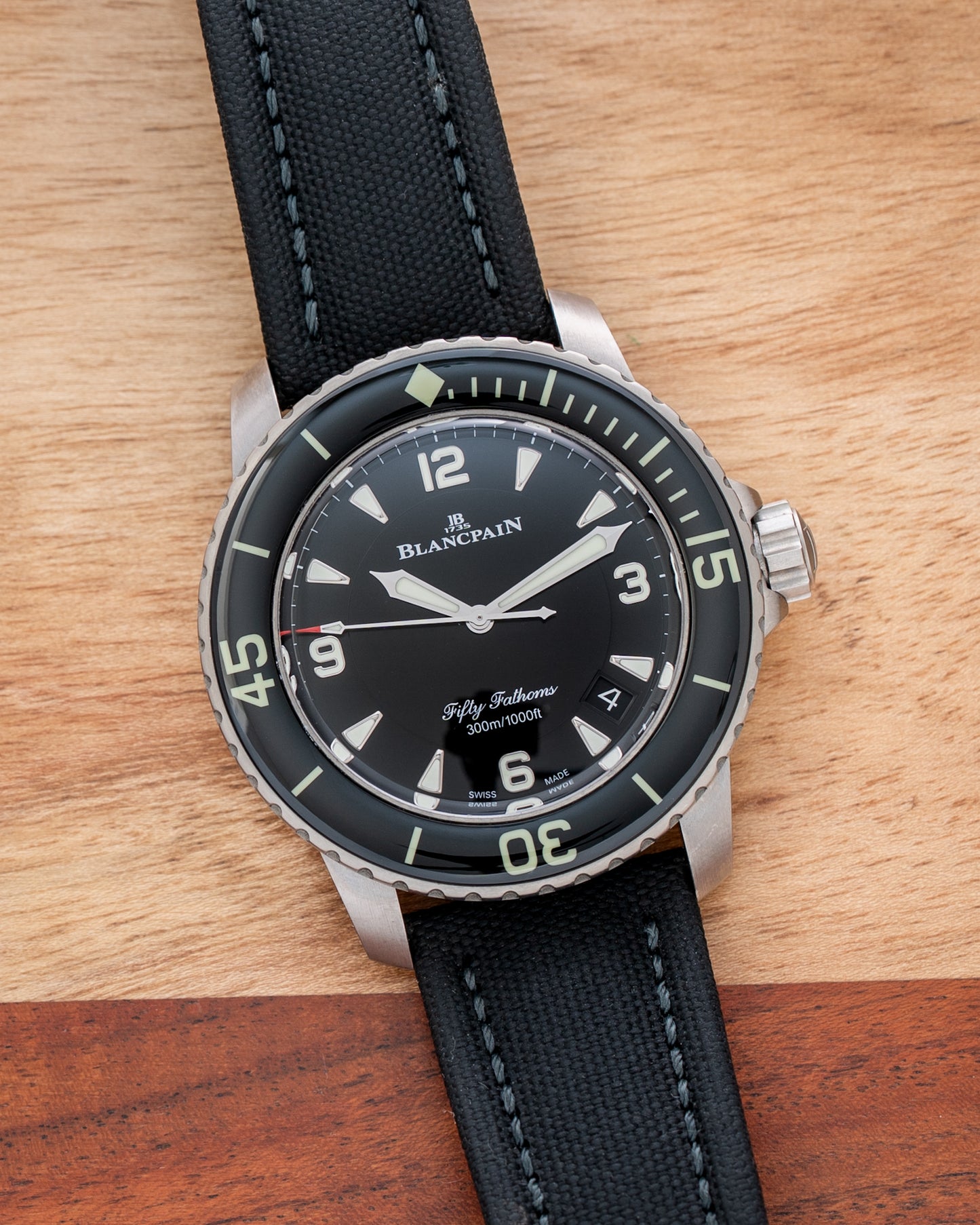 Blancpain Fifty Fathoms 5015 Titanium