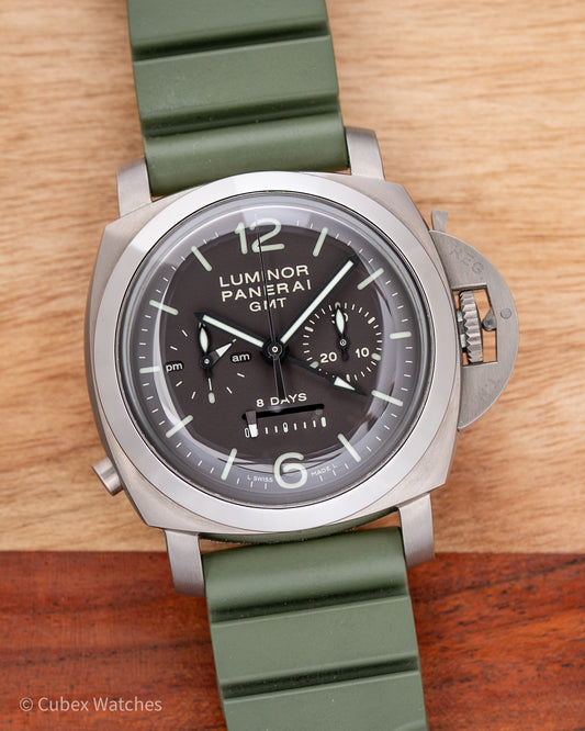 Panerai Luminor PAM311 Monopulsante 8 Days GMT Ti