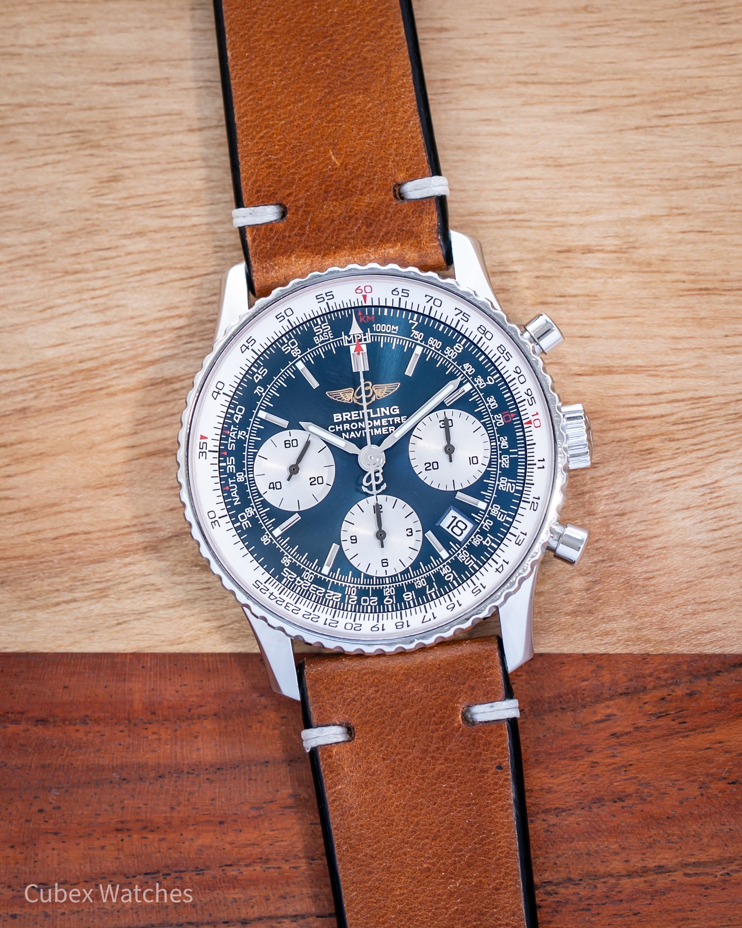 Breitling Navitimer A23322 Blue Dial