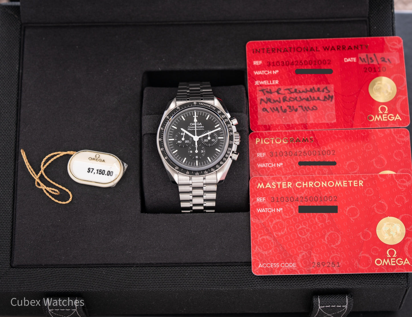 Omega Speedmaster Professional Moonwatch Sapphire Sandwich