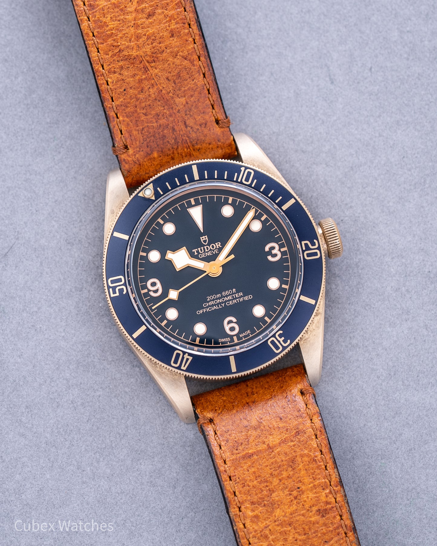 Tudor Black Bay Bronze Bucherer Blue 79250BB
