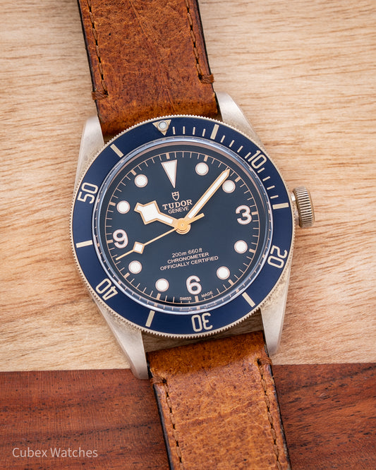 Tudor Black Bay Bronze Bucherer Blue 79250BB
