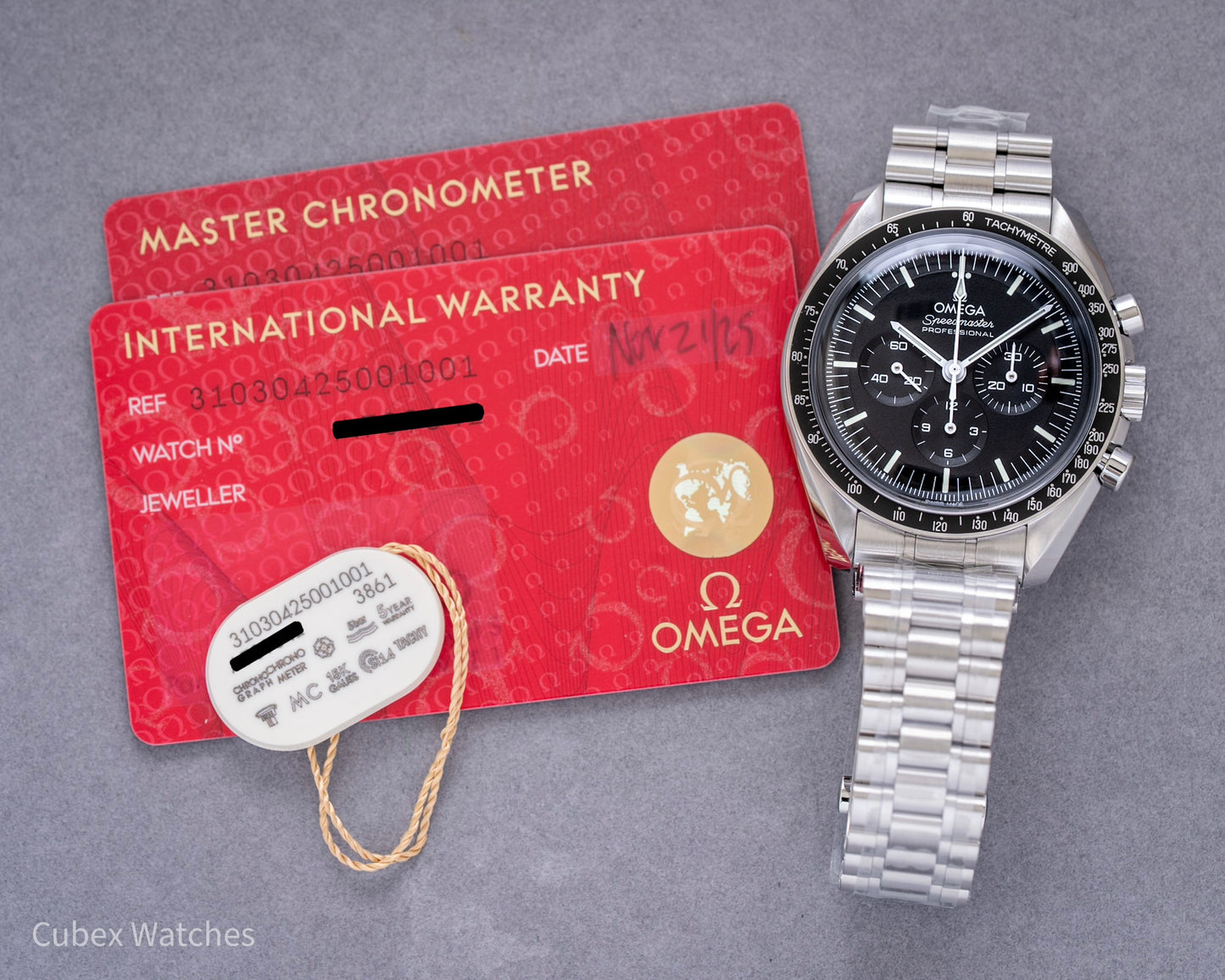 BNIB Omega Speedmaster Professional 310.30.42.50.01.001