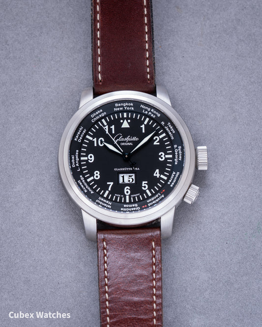 Glashutte Original Senator Navigator Worldview 39-47-07-07-04
