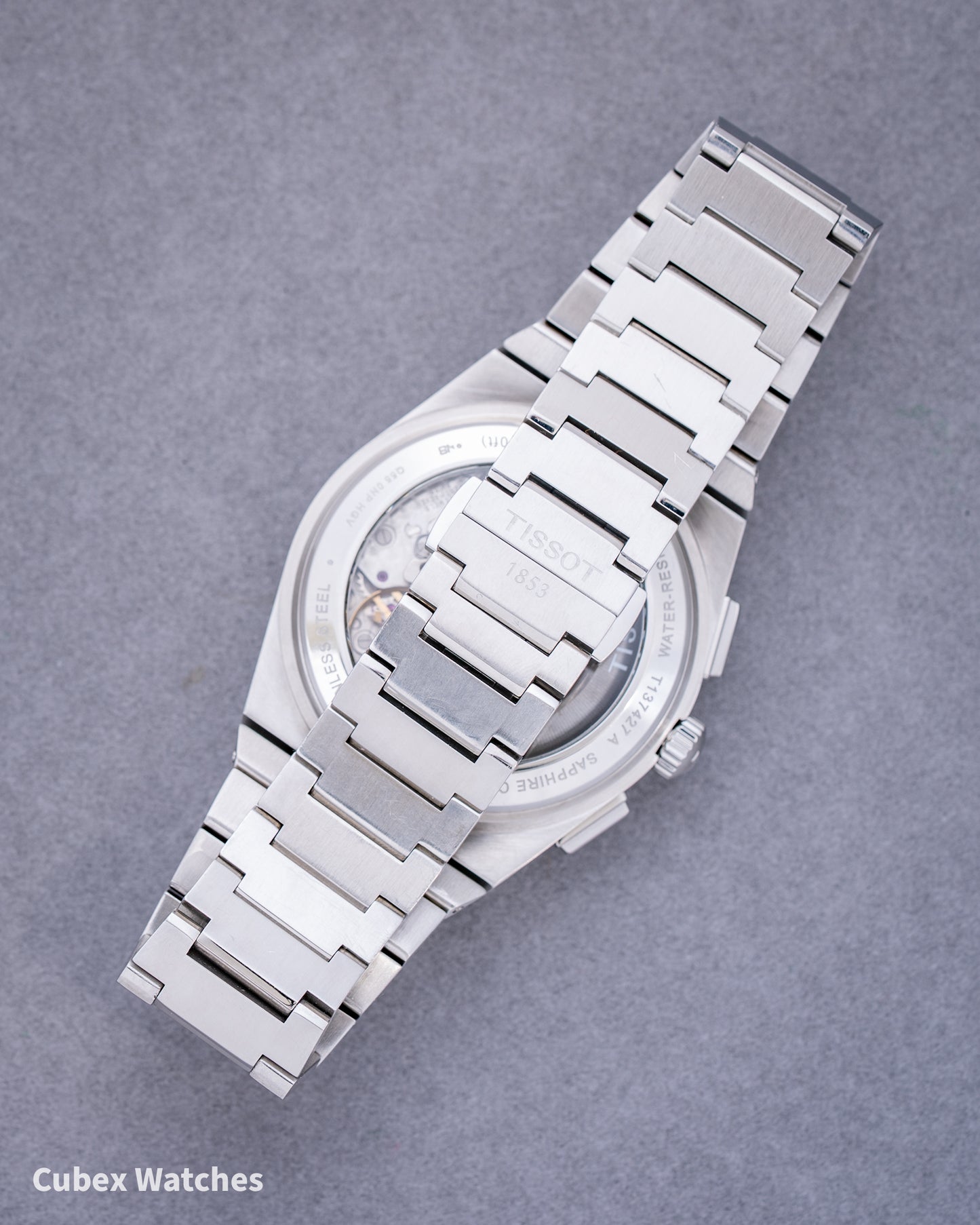 Tissot PRX Chronograph Blue Panda T137.427.11.011.01