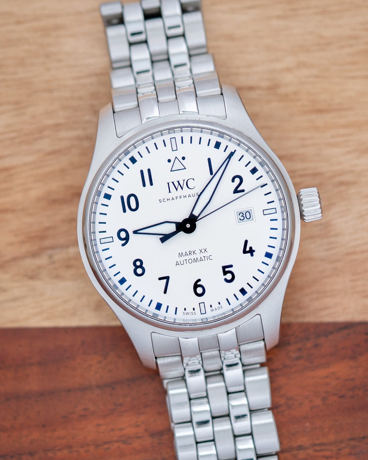 IWC Pilot's Watch Mark XX White Dial