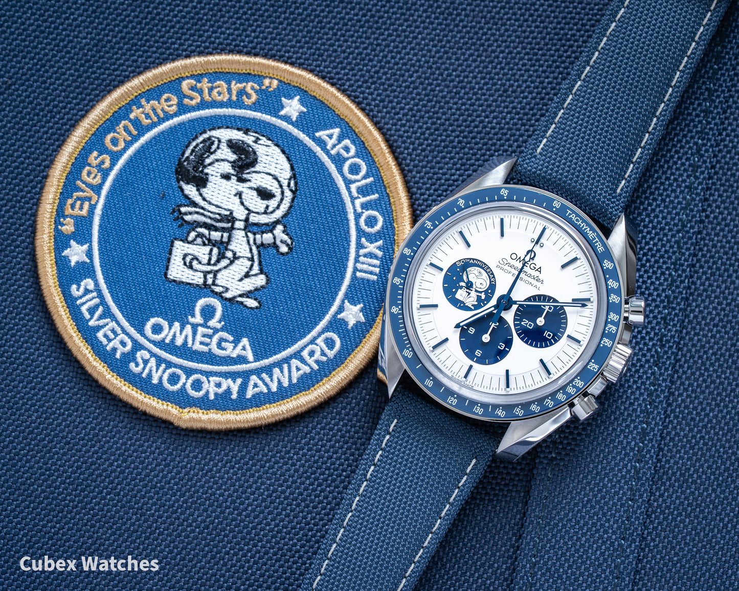 Omega Speedmaster Silver Snoopy 310.32.42.50.02.001 *Brand New*