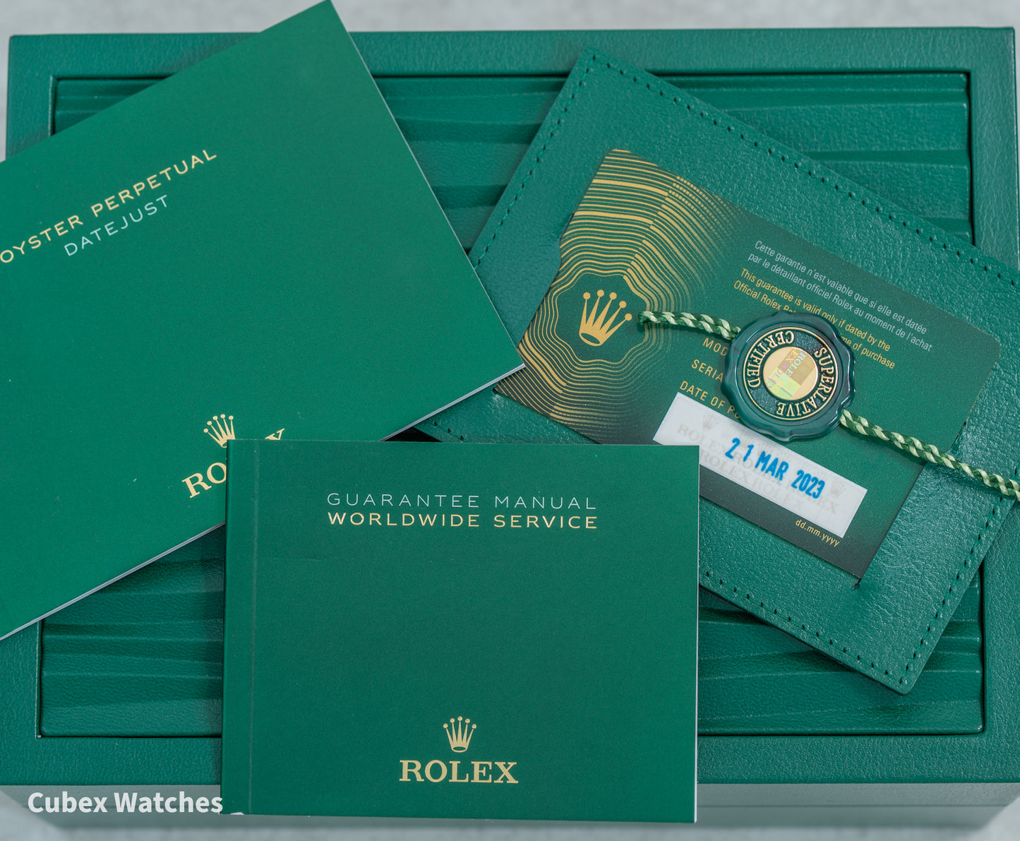 Rolex Datejust 41 Wimbledon 126303