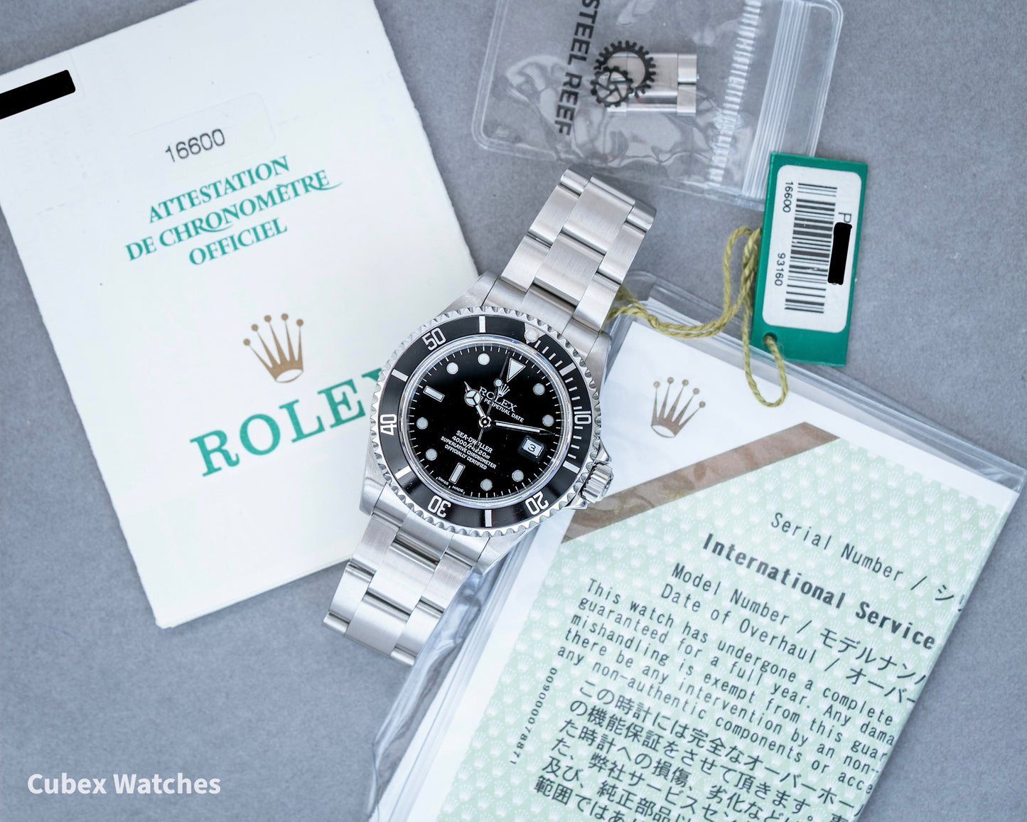 Rolex Sea Dweller 40mm 16600