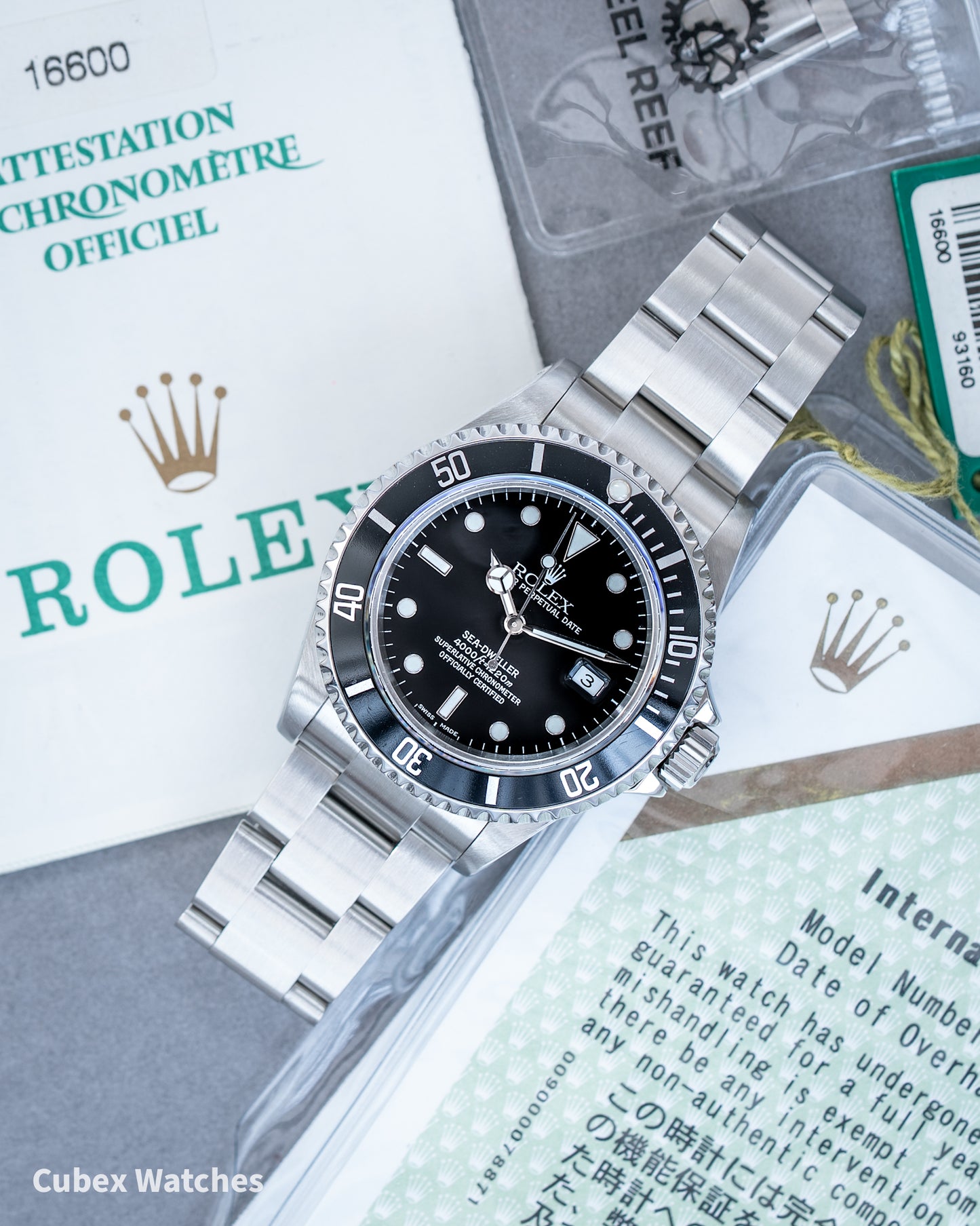 Rolex Sea Dweller 40mm 16600