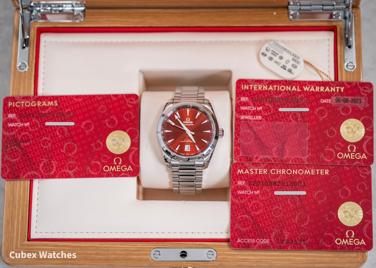 Omega Seamaster Aqua Terra 38 “Terracotta” 220.10.38.20.13.003