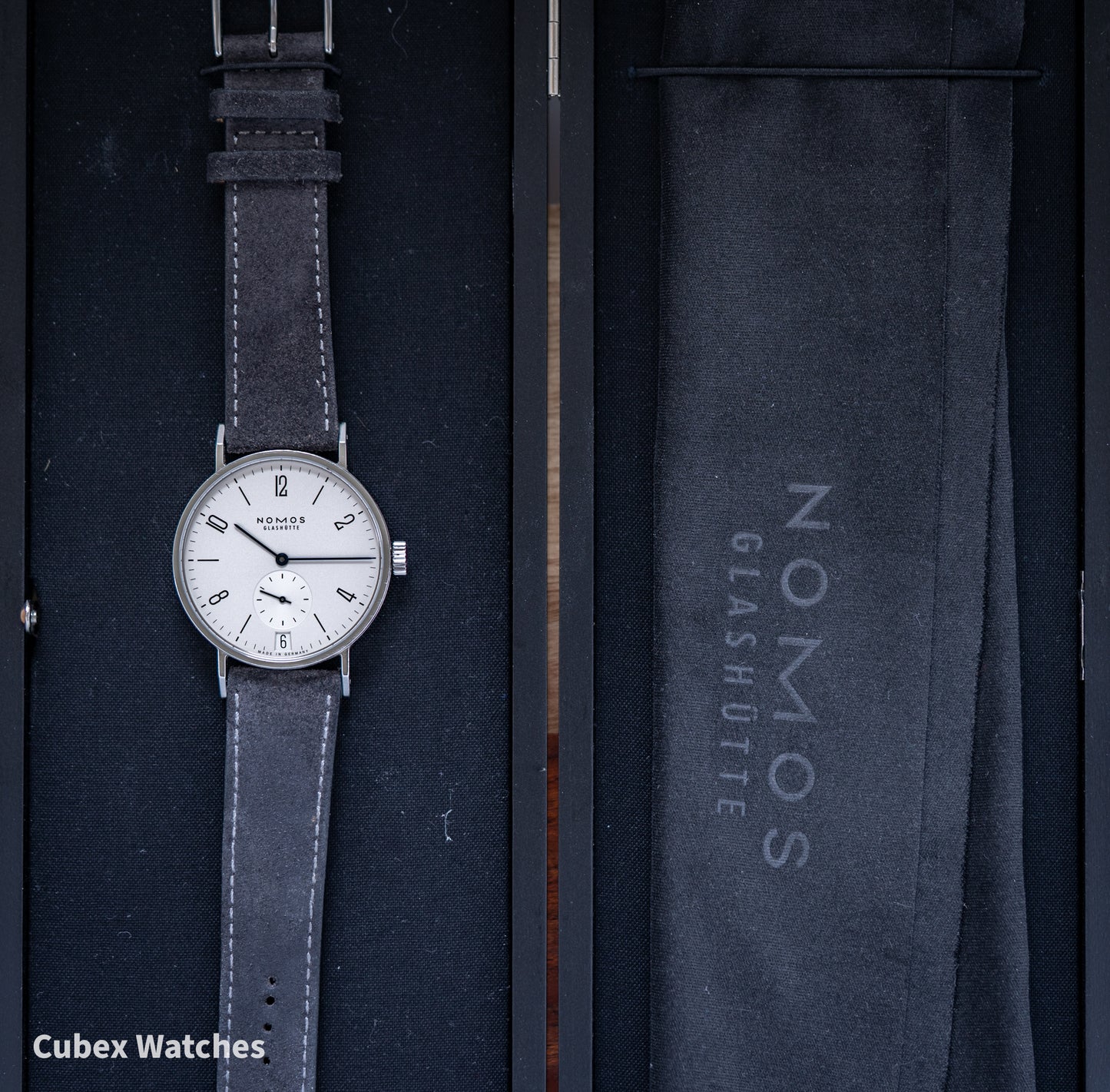 Nomos Glashutte Tangomat Datum 38.3mm Ref. 602