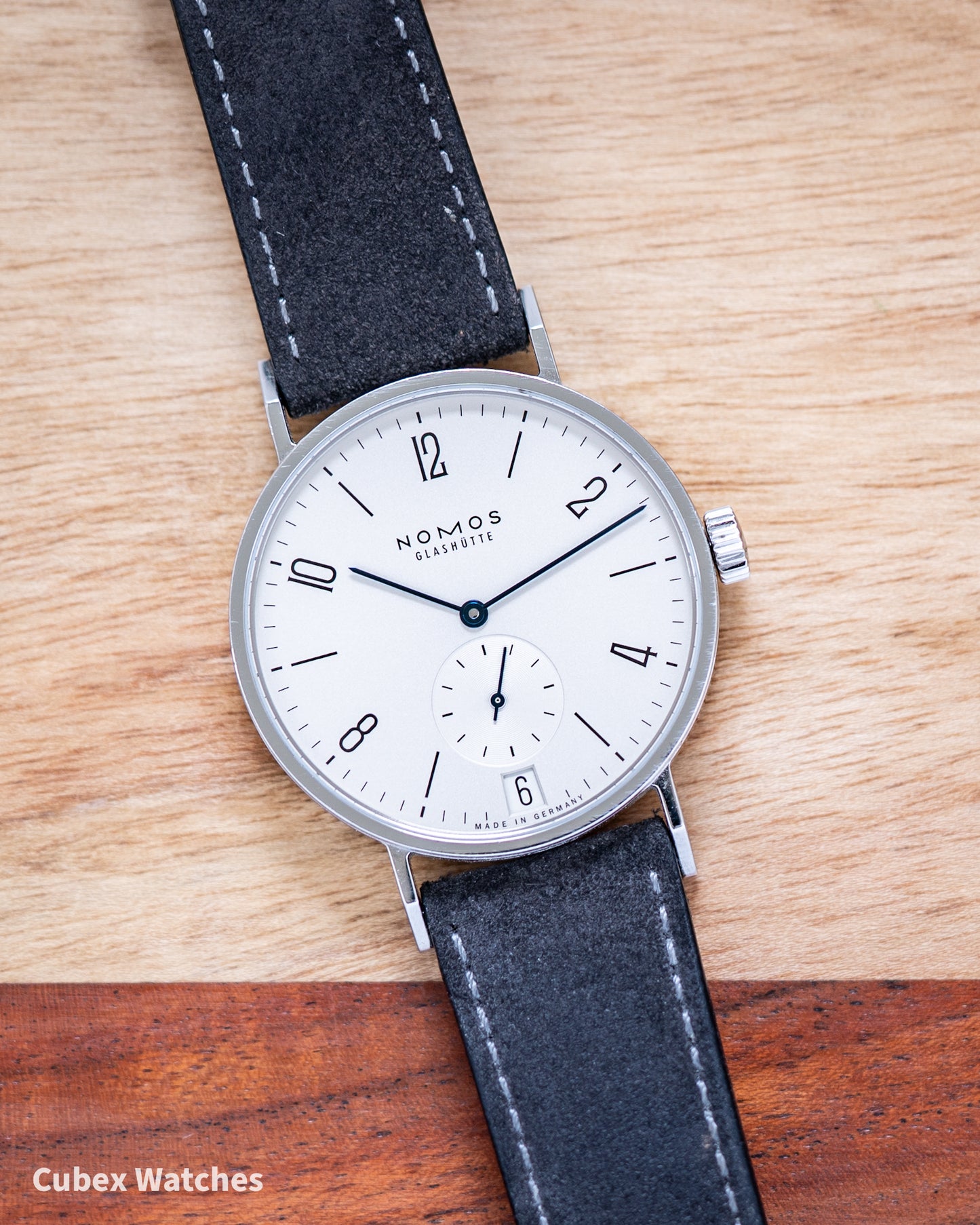 Nomos Glashutte Tangomat Datum 38.3mm Ref. 602