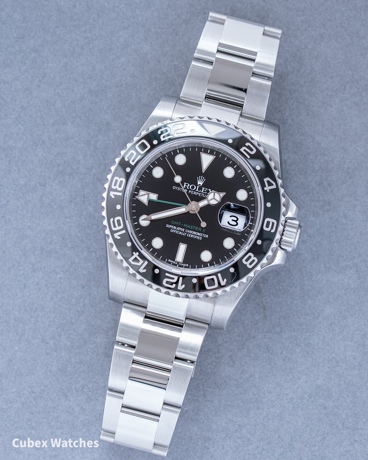 2009 Rolex GMT-Master II 116710LN V-Serial