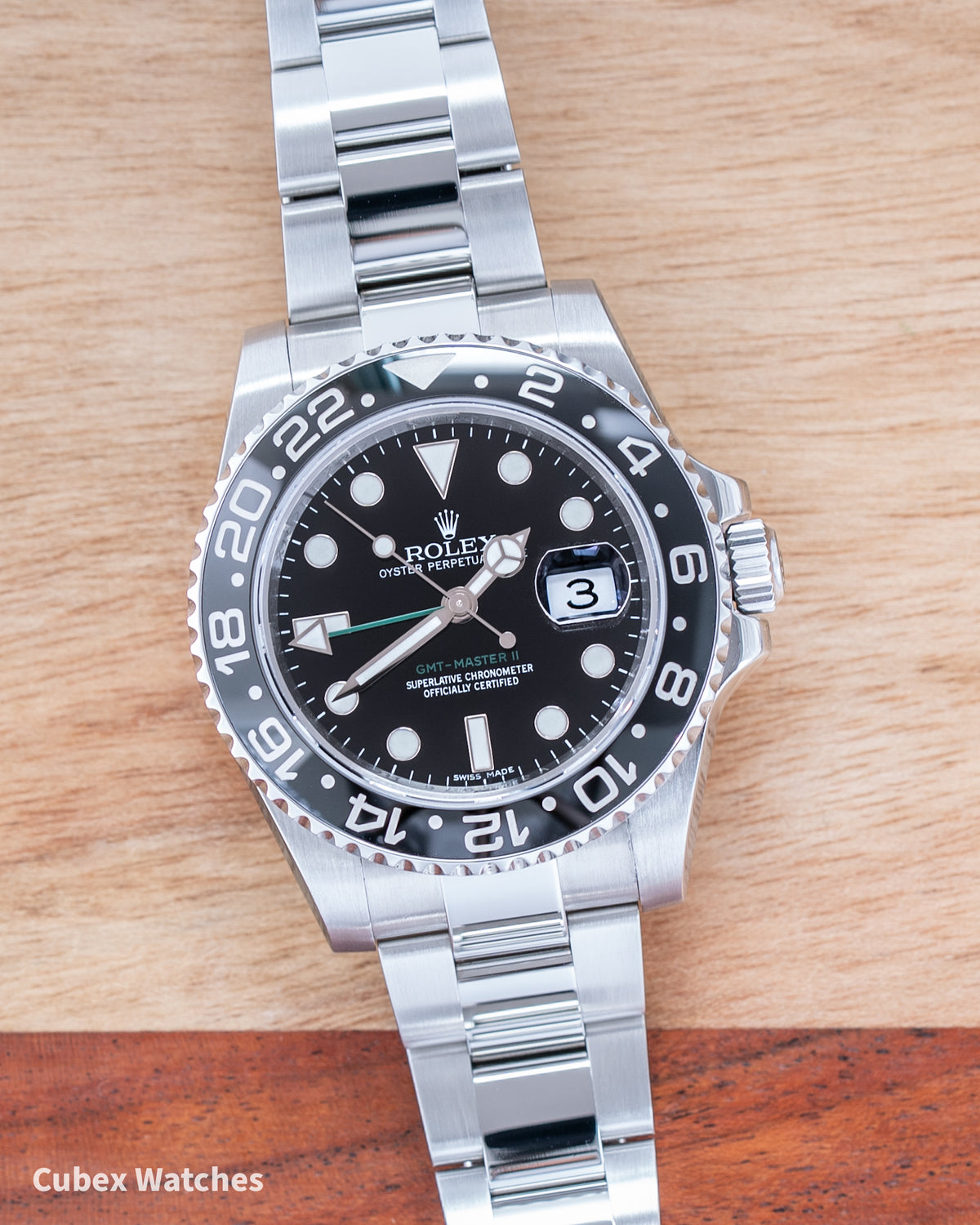 2009 Rolex GMT-Master II 116710LN V-Serial