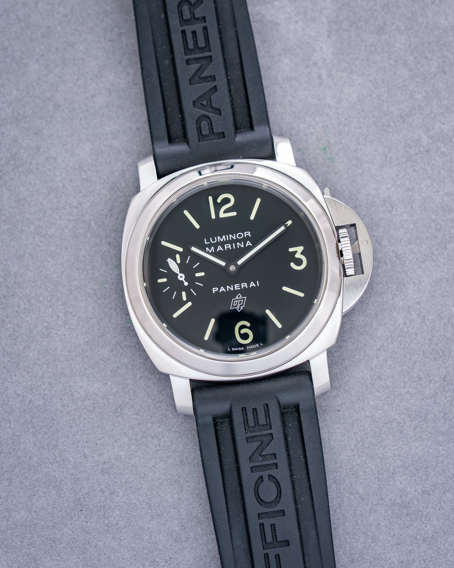 Panerai Luminor Marina Logo 44mm Acciaio PAM01005