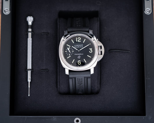 Panerai Luminor Marina Logo 44mm Acciaio PAM01005