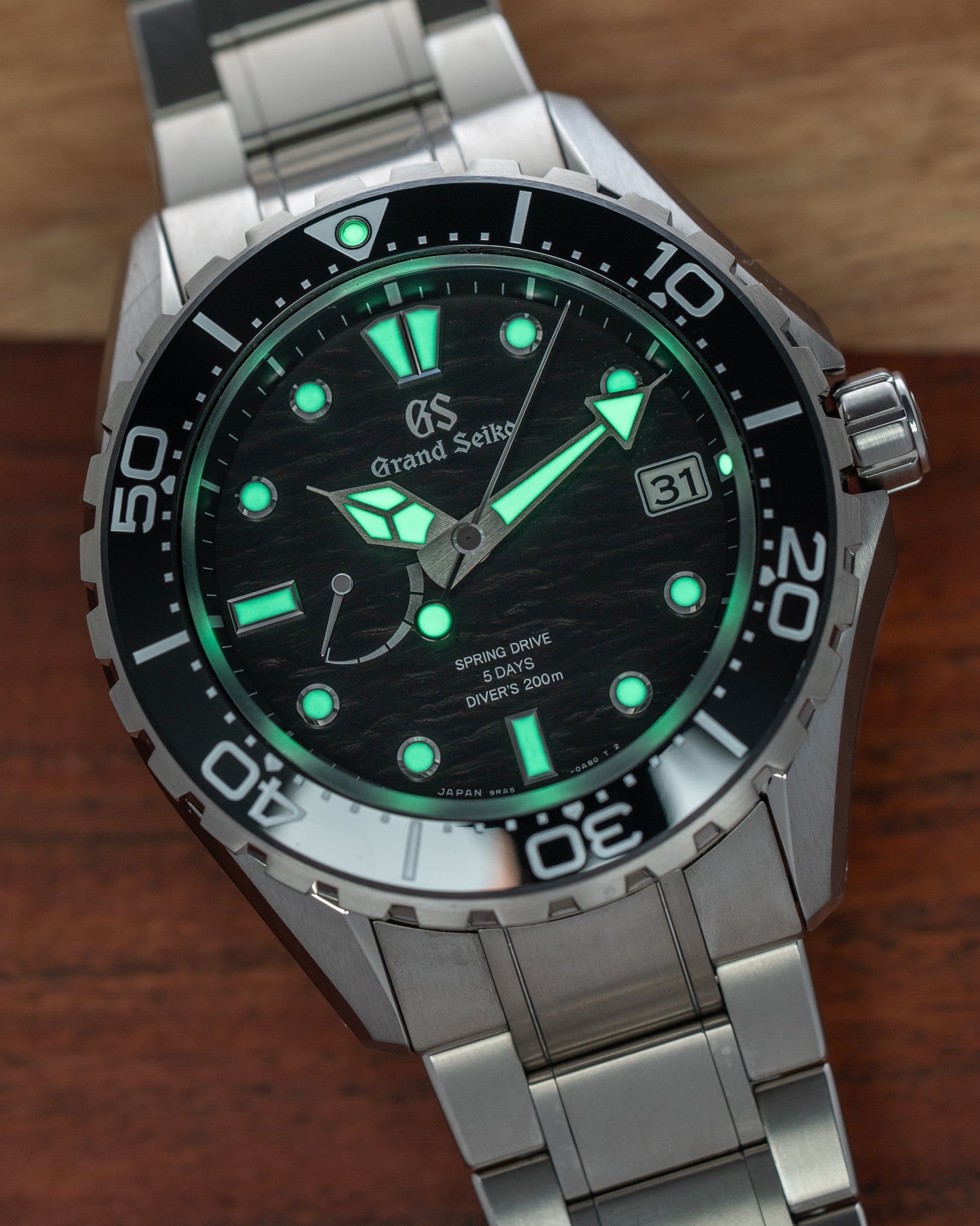 Grand Seiko Evolution 9 SLGA015 "Black Stream"