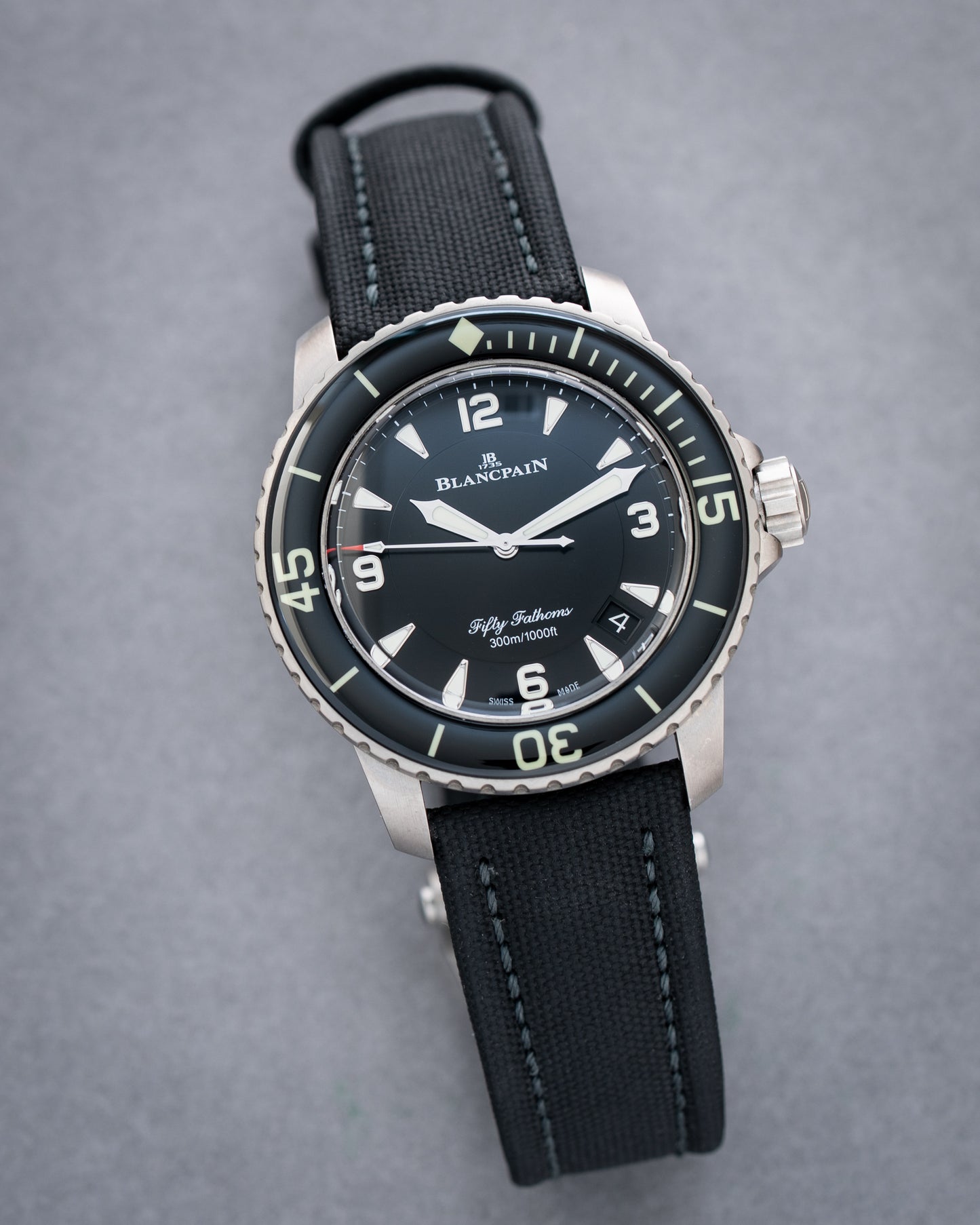Blancpain Fifty Fathoms 5015 Titanium