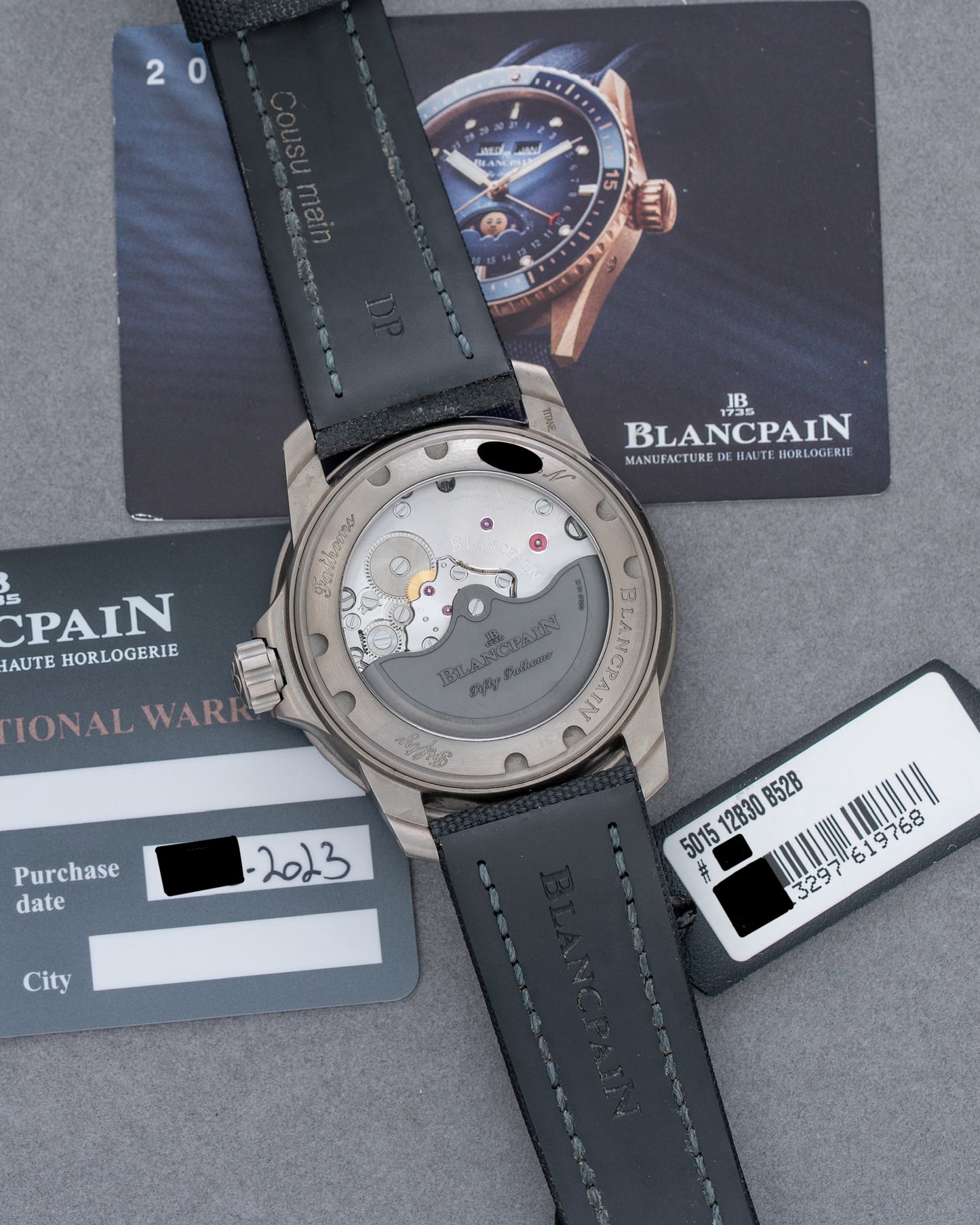 Blancpain Fifty Fathoms 5015 Titanium