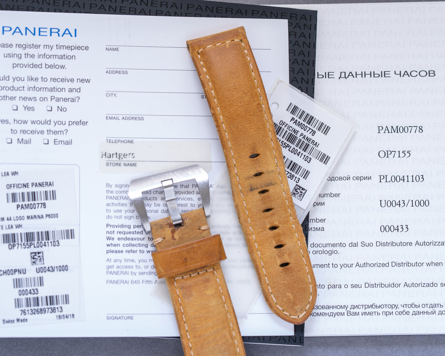 Panerai Luminor Marina Logo 3 Days